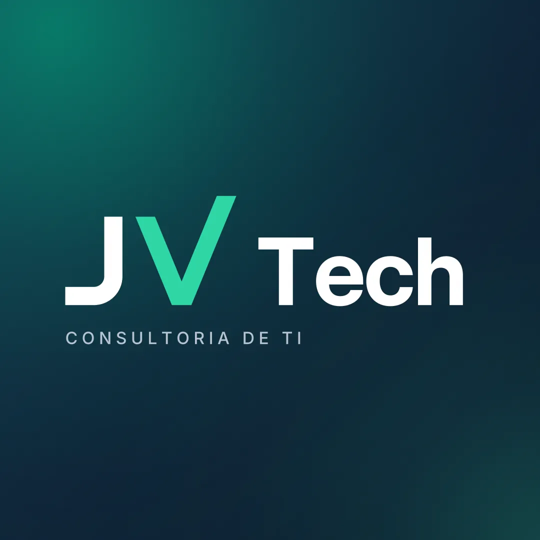 Logotipo da JV Tech, Consultoria de TI